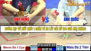 Trận 27 Bồ Gà C2 Ngày 13/7/2025